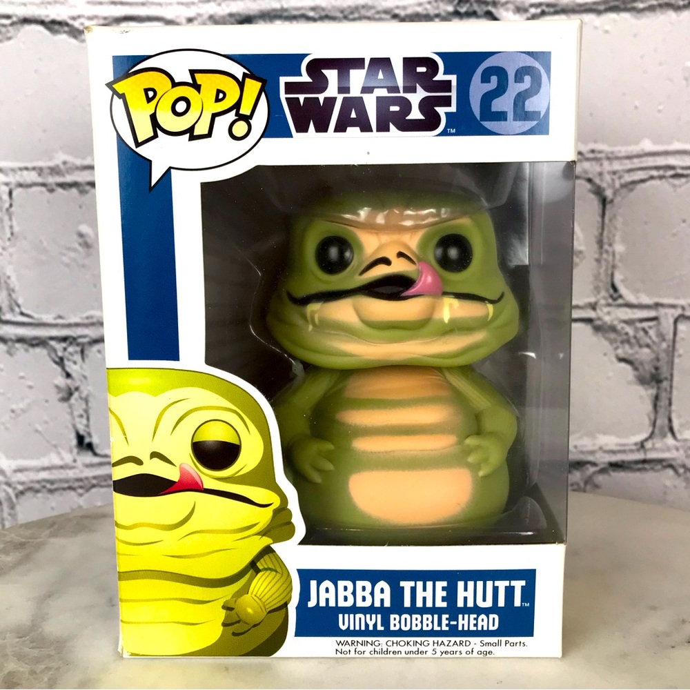 Funko POP! Star Wars JABBA THE HUTT Vinyl Bobble-Head #22 Collection Figure
